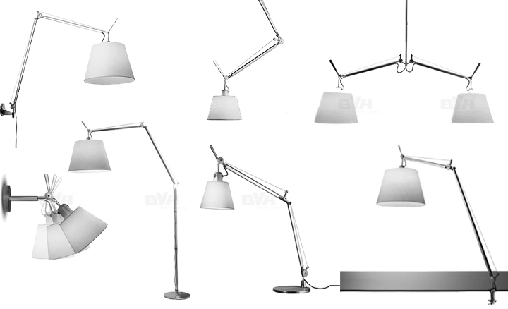 BVH博威灯饰 tolomeo mega wall 壁灯